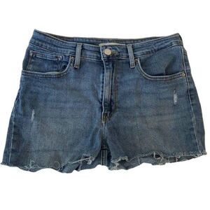 Levi's Women's 721 High Rise Skinny Denim Shorts Sz 30